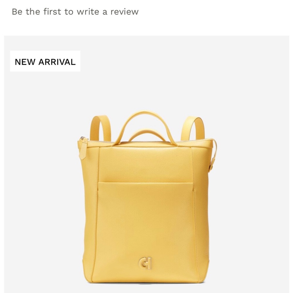 NEW Cole Haan Grand Ambition Small Convertible Backpack.